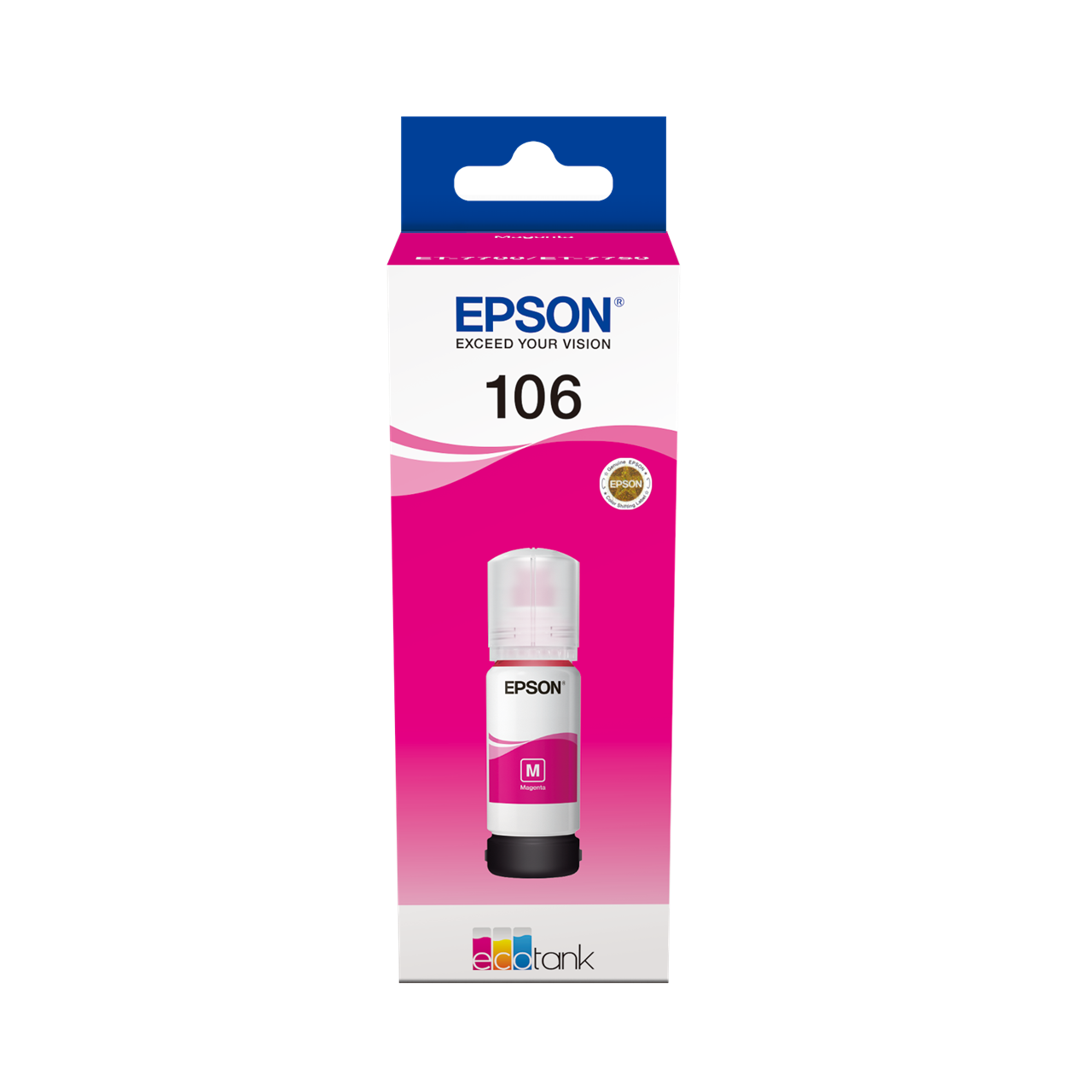 Picture of 106 EcoTank Magenta ink bottle