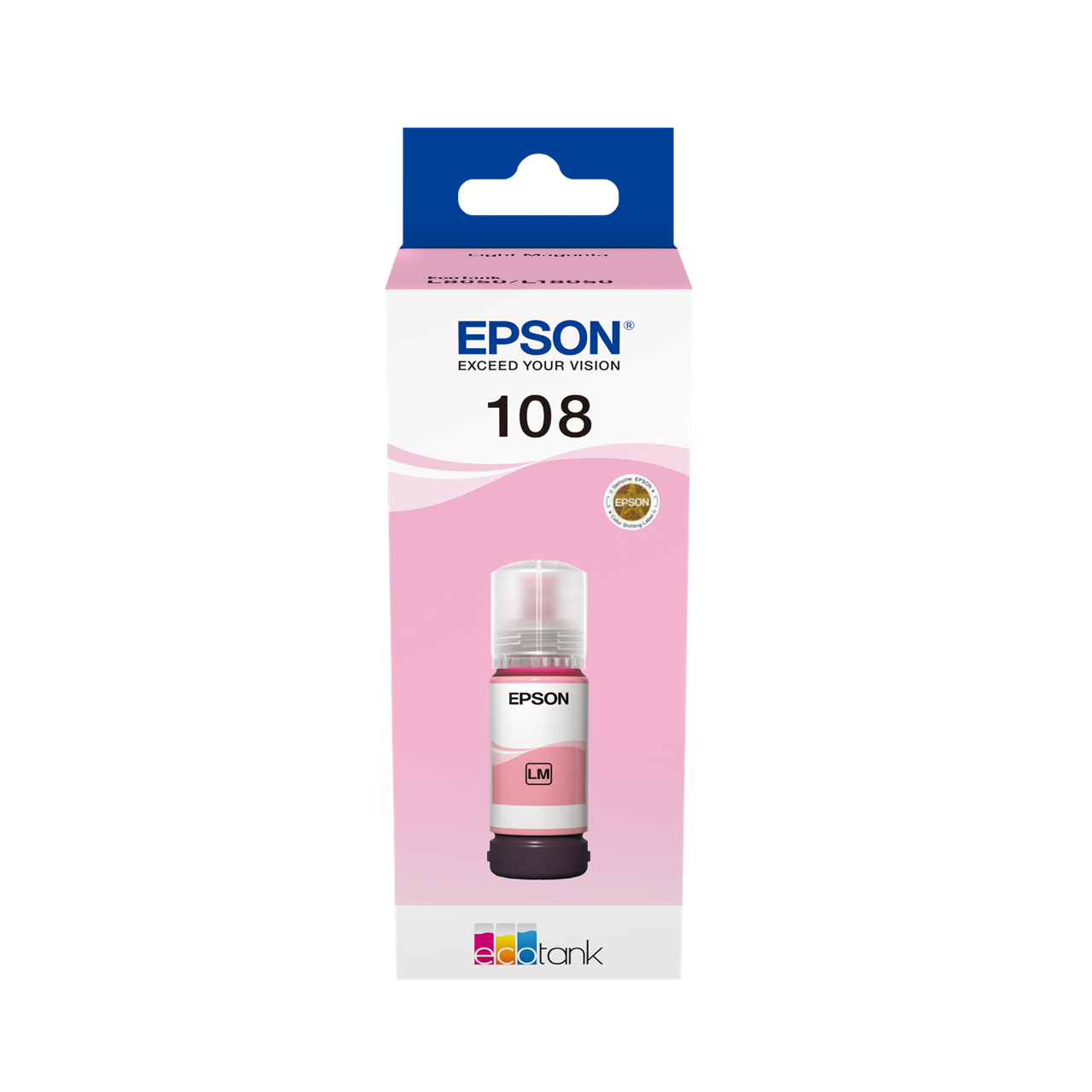 Picture of 108 EcoTank Light Magenta ink bottle