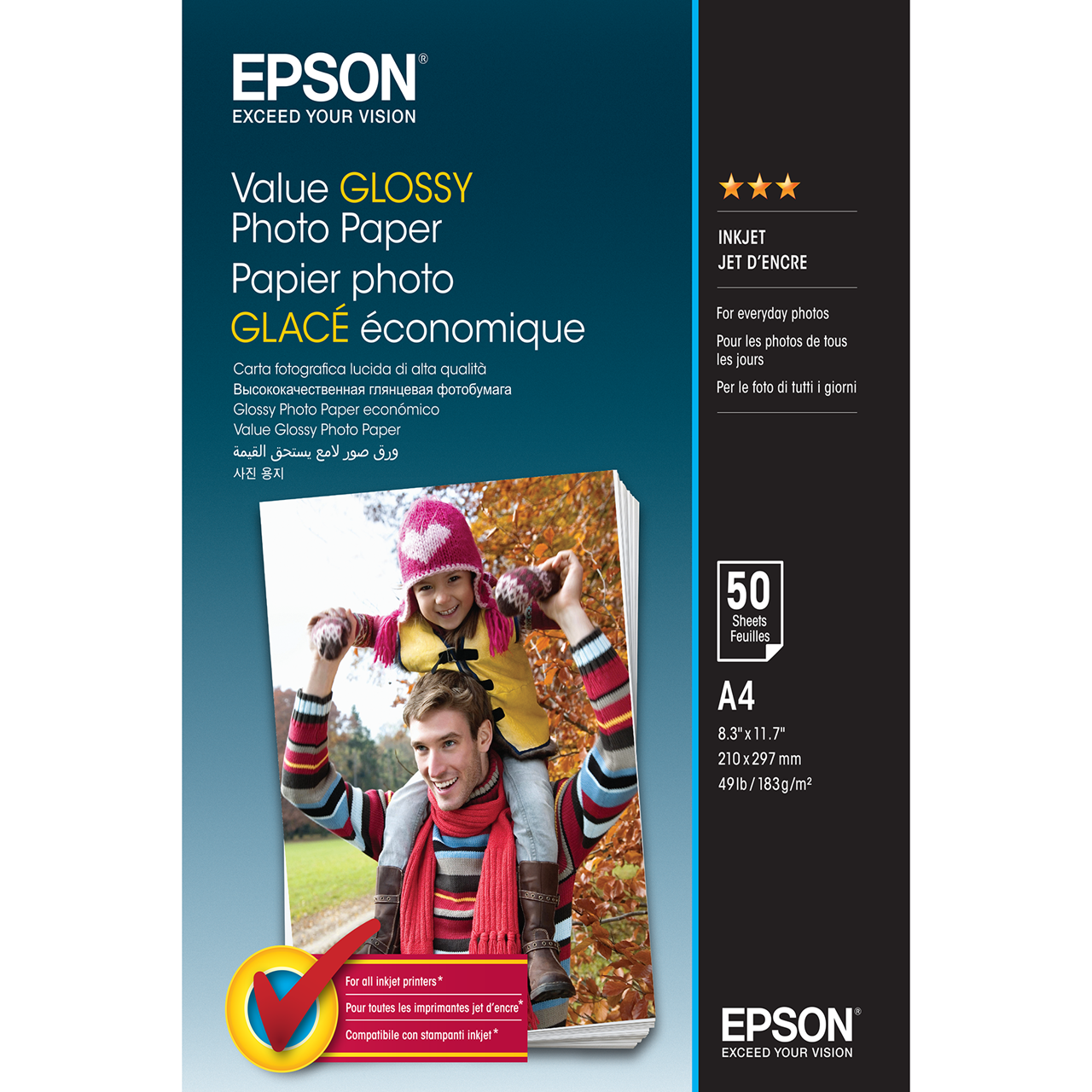 Picture of Value Glossy Photo Paper A4 50 sheet