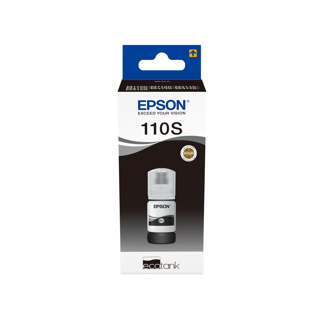 Picture of 110S EcoTank Pigment black ink bottle
