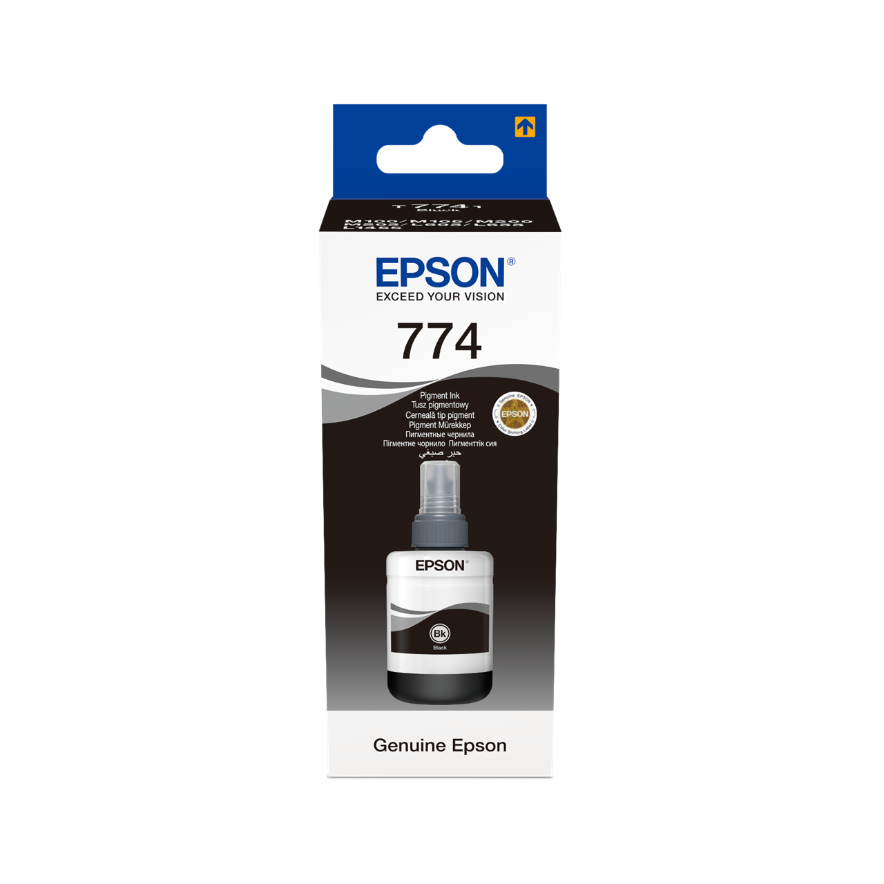 Picture of 774 Pigment Black ink bottle