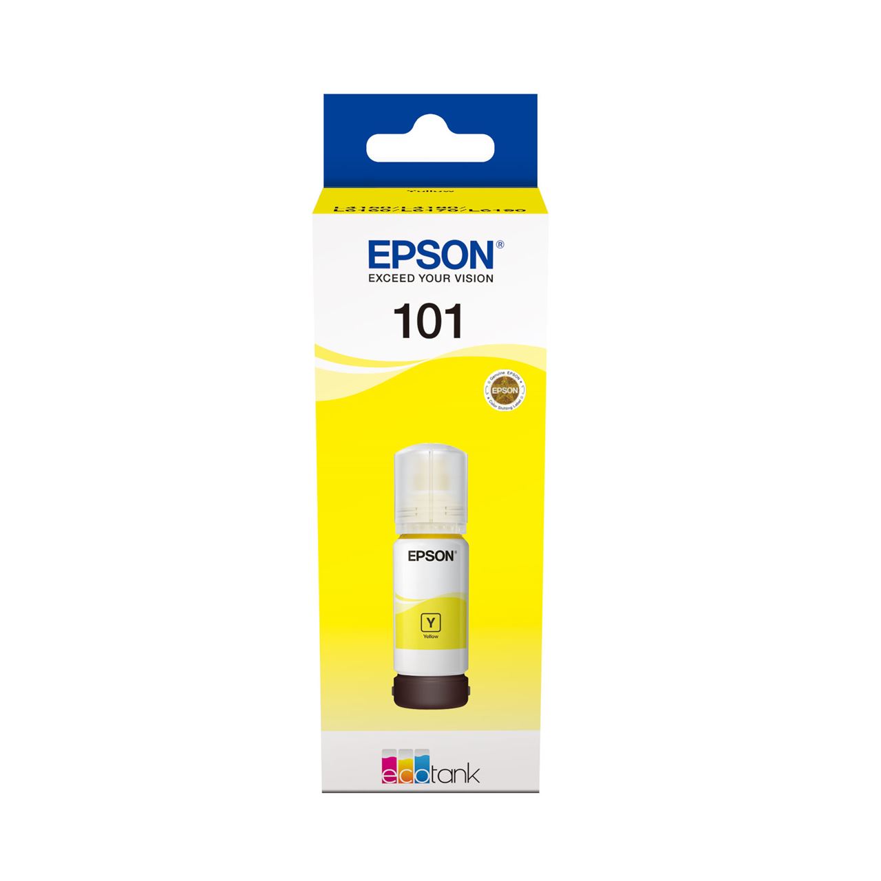Picture of 101 EcoTank Yellow ink bottle