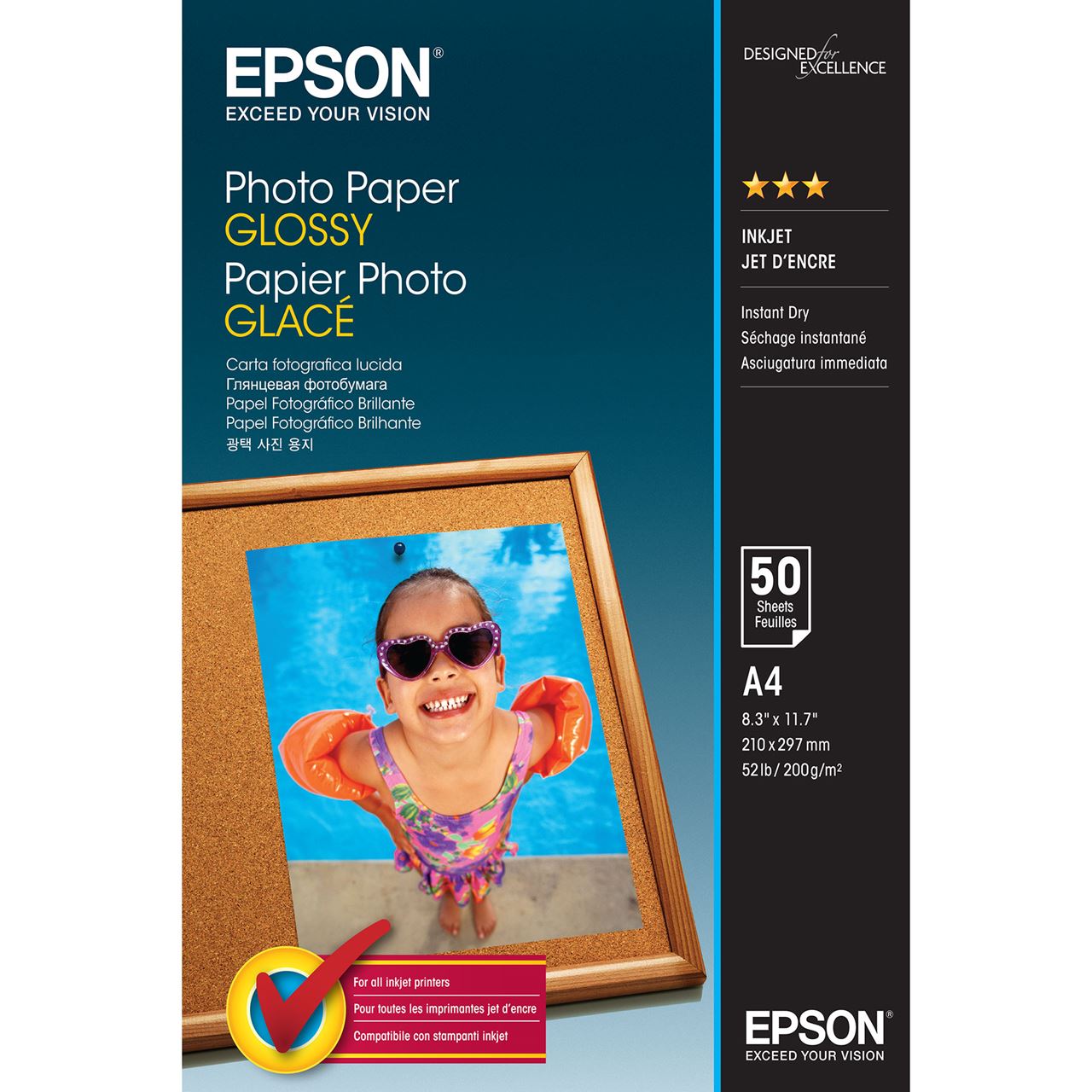 Picture of Photo Paper Glossy A4 50 sheets
